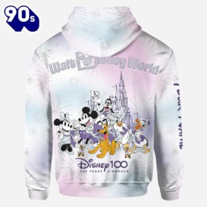 100 Years Of Wonder - Personalized Mickey Mouse Hoodie and Leggings