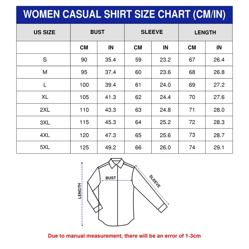 3D Women's Casual Shirt