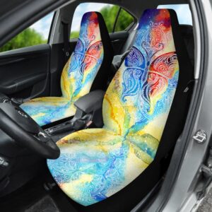 Abstract Butterfly Hippie Car Seat…