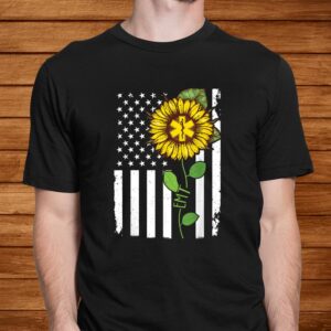 American Flag Emt Sunflower Hippie…