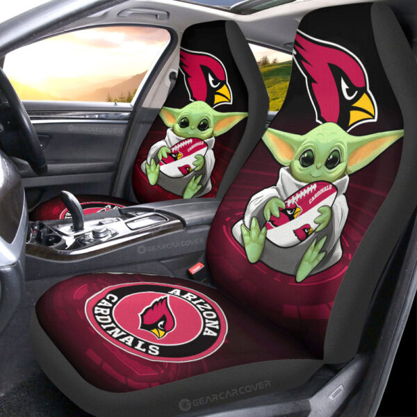 Arizona Cardinals Car Seat Covers Custom Car Accessories For Fan