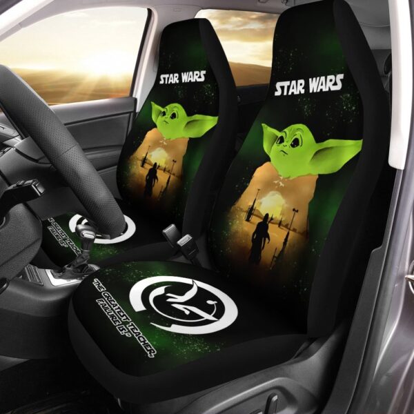 Baby Yoda Car Seat Covers Custom Set Of Car