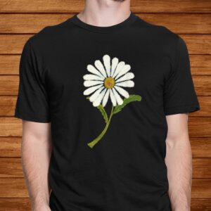 Bohemian Hippie Flower White Shasta Daisy Shirt 1