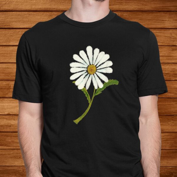 Bohemian Hippie Flower White Shasta Daisy Shirt