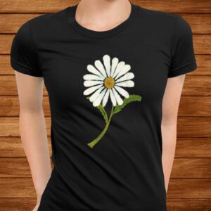 Bohemian Hippie Flower White Shasta Daisy Shirt 2