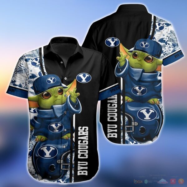 Byu Cougars Baby Yoda NCAA Hawaiian Shirts