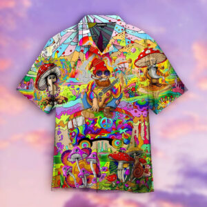Colorful Hippie Hawaiian Shirt