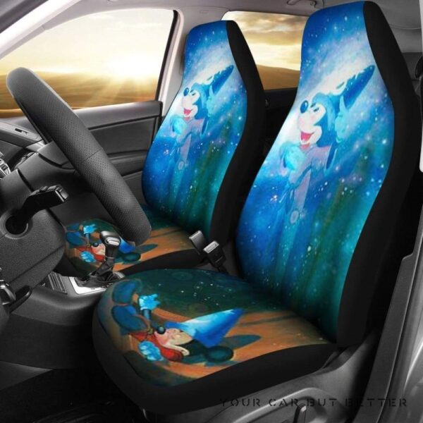 Disney Mickey Mouse Witches Hat Car Seat Covers