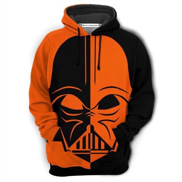 Halloween Star Wars Darth Vader Two Movie 3D Hoodie