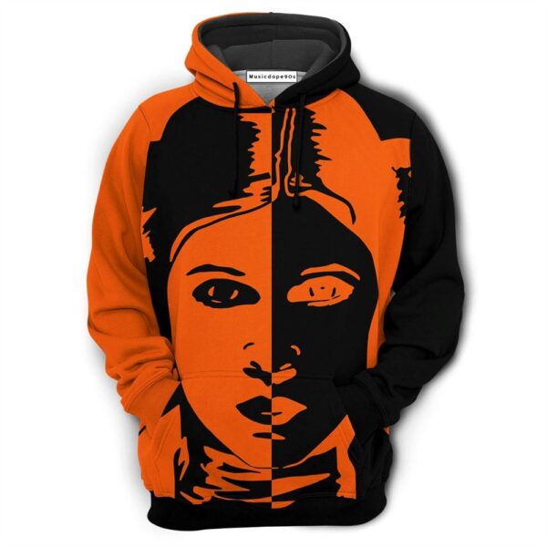 Halloween Star Wars Leia Organa Two Movie 3D Hoodie