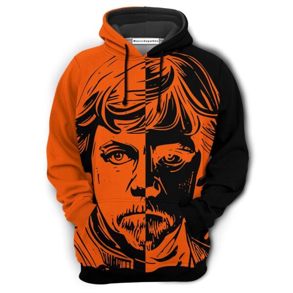 Halloween Star Wars Luke Skywalker Two Movie 3D Hoodie