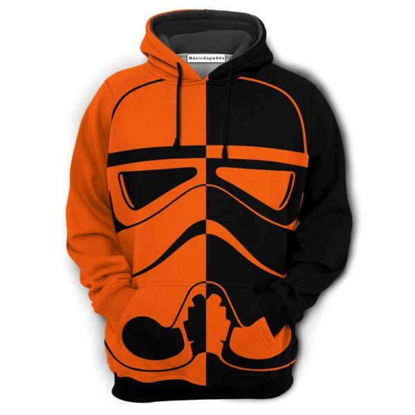 Halloween Star Wars Stormtrooper Two Movie 3D Hoodie