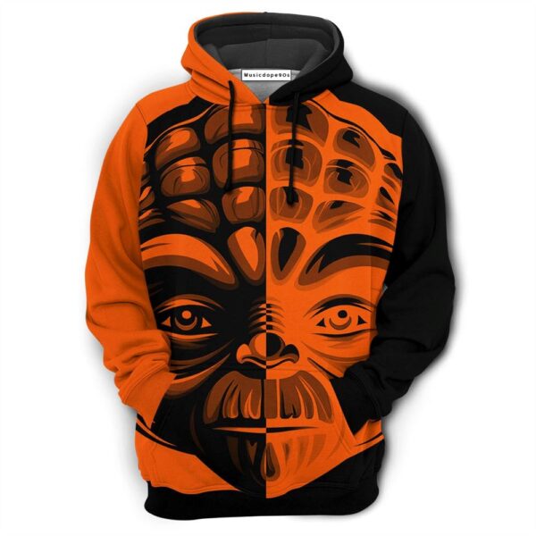 Halloween Star Wars Yoda Two Movie 3D Hoodie