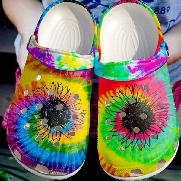 Hippie Colors 1336 Crocs Clog Shoes