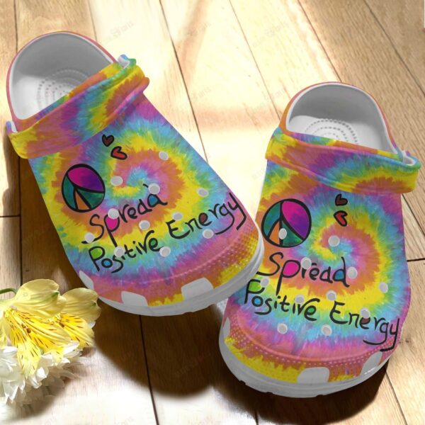 Hippie Crocs Classic Clog Love Letter Collection Shoes
