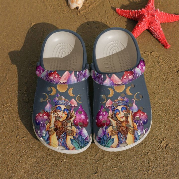 Hippie Little Trippie 1347 Crocs Clog Shoes