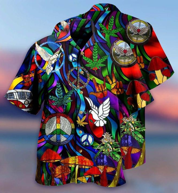 Hippie Nature Hawaiian Shirt