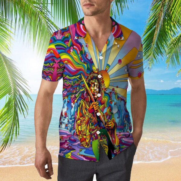 Hippie Style Hawaiian Shirt 1