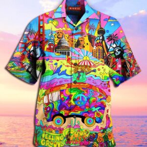 Hippies American Hawaiian Shirt