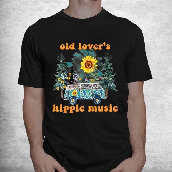 Hippy Style Old Lovers Hippie Music Shirt