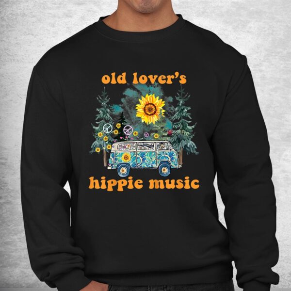 Hippy Style Old Lovers Hippie Music Shirt