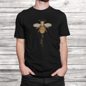 Let It Bee Let It Be Bee Shirt Hippie Bee Shirt 1