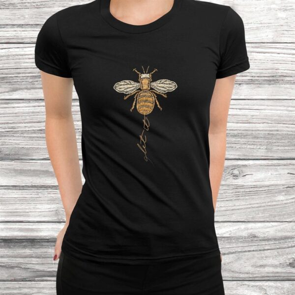 Let It Bee Let It Be Bee Shirt Hippie Bee Shirt