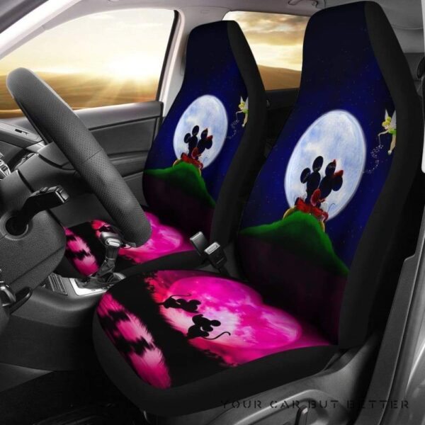 Mickey & Minnie Love Story Disney Car Seat Covers