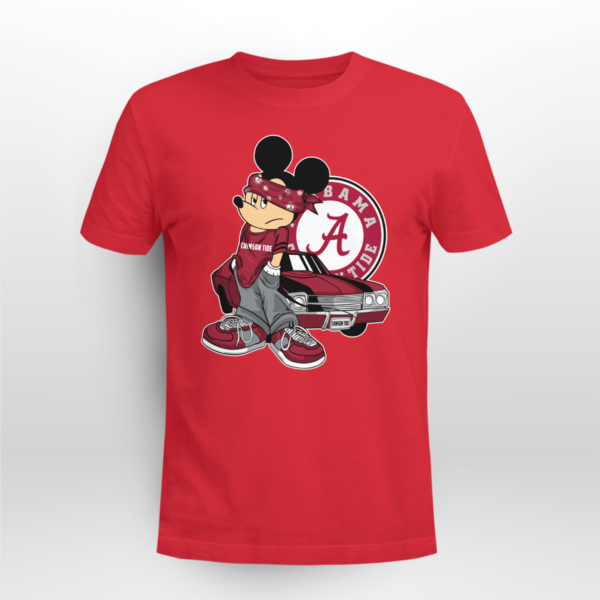 Mickey Mouse Alabama Crimson Tide Super Cool T-shirt