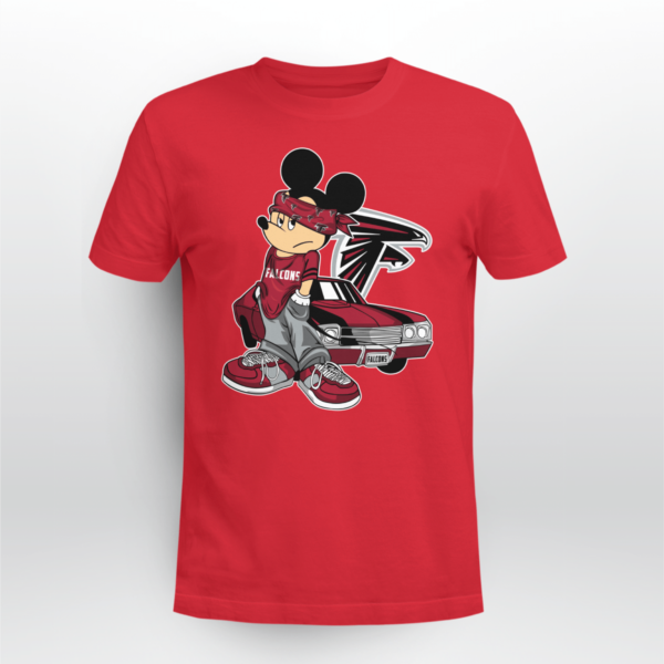 Mickey Mouse Atlanta Falcons Super Cool T-shirt