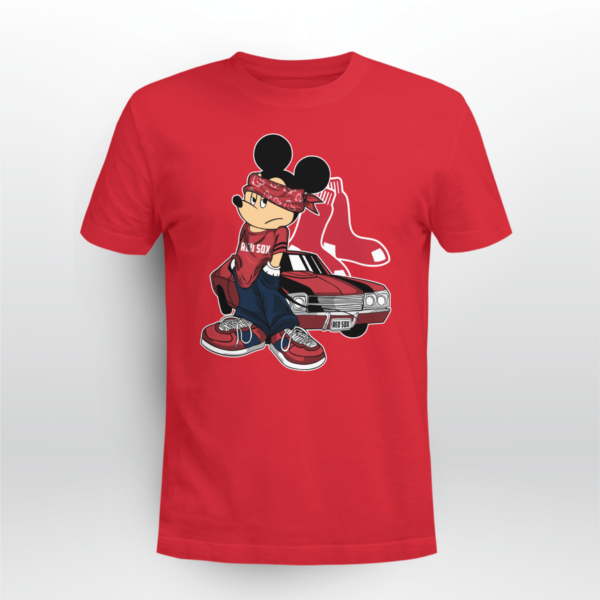 Mickey Mouse Boston Red Sox Super Cool T-shirt
