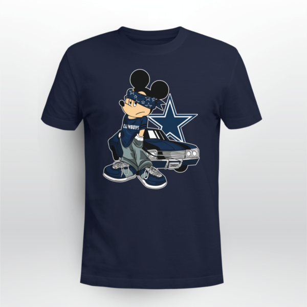 Mickey Mouse Dallas Cowboys Super Cool T-shirt