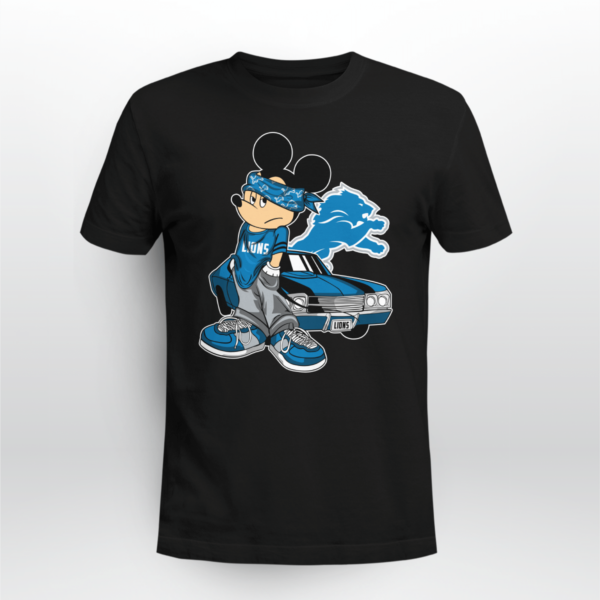 Mickey Mouse Detroit Lions Super Cool T-shirt