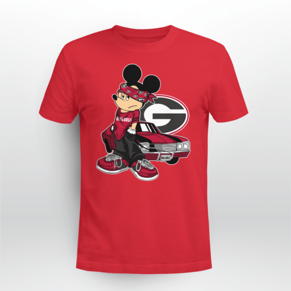 Mickey Mouse Georgia Bulldogs Super Cool T-shirt