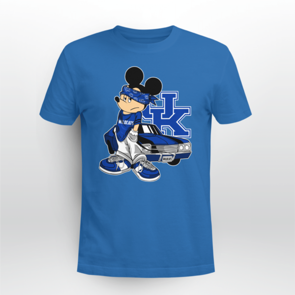 Mickey Mouse Kentucky Wildcats Super Cool T-shirt