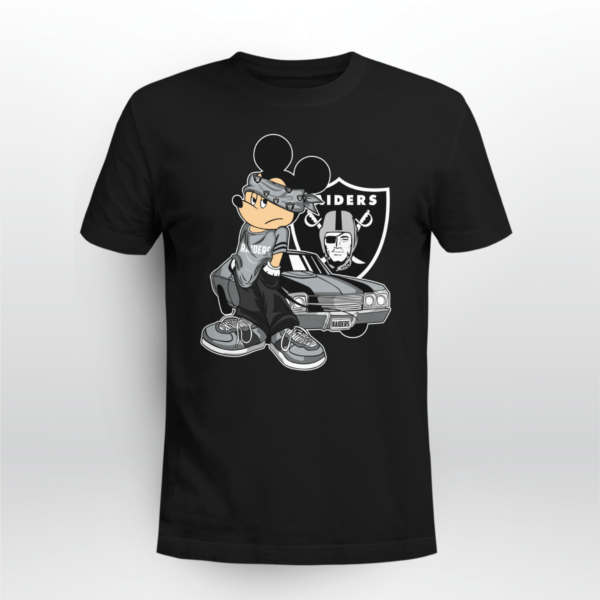Mickey Mouse Las Vegas Raiders Super Cool T-shirt