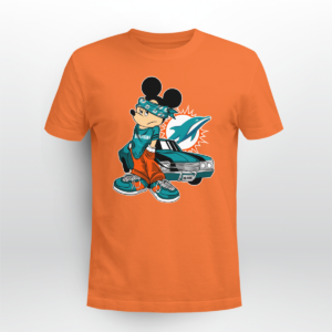 Mickey Mouse Miami Dolphins Super Cool T-shirt