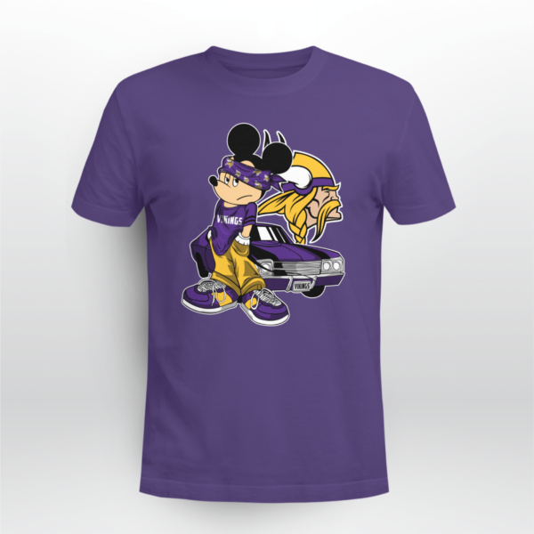 Mickey Mouse Minnesota Vikings Super Cool T-shirt