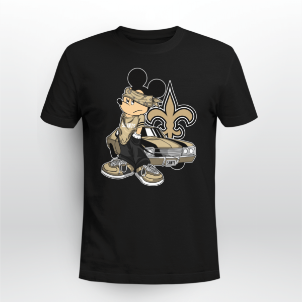 Mickey Mouse New Orleans Saints Super Cool T-shirt