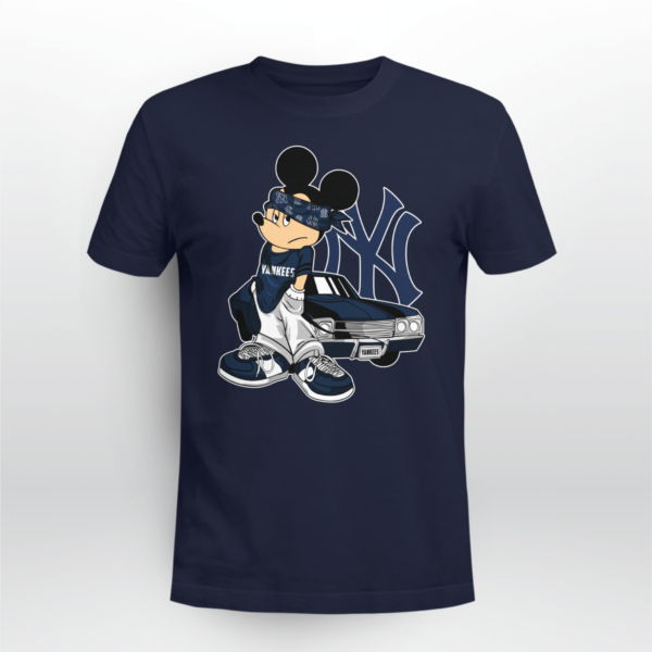 Mickey Mouse New York Yankees Super Cool T-shirt