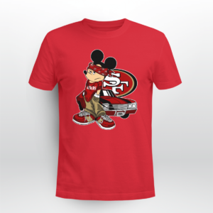 Mickey Mouse San Francisco 49ers Super Cool T-shirt