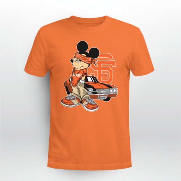 Mickey Mouse San Francisco Giants Super Cool T-shirt