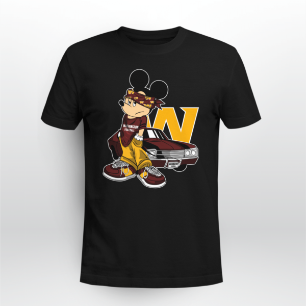 Mickey Mouse Washington Football Team Super Cool T-shirt