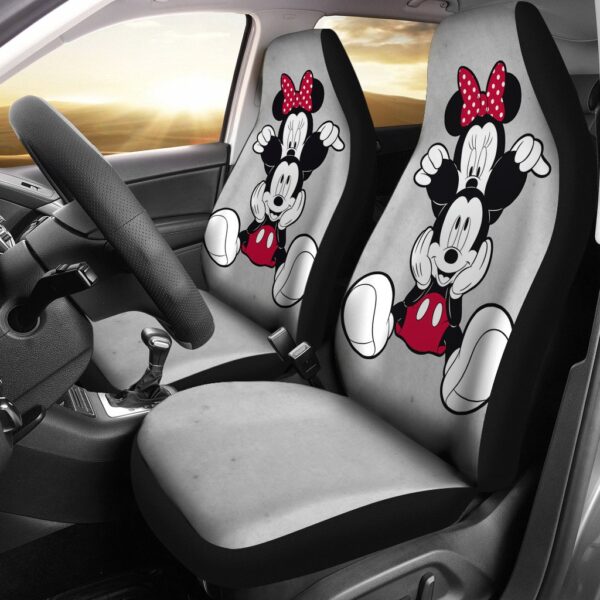 Mickey & Minnie Cute Disney Cartoon Car Seat Covers