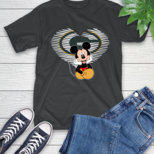 NFL Green Bay Packers The Heart Mickey Mouse Disney Football T Shirt