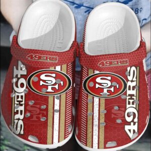 NFL San Francisco 49ers CrocsCrocband Shoes Clogs Comfortable For Men Women