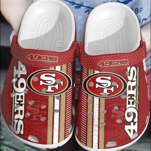 NFL San Francisco 49ers CrocsCrocband Shoes Clogs Comfortable For Men Women