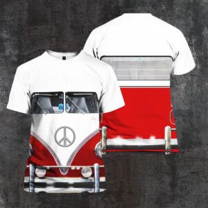 Red Hippie All Over Print For Men And Women 3
