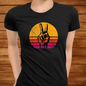 Retro Peace Shirt Love 60s 70s Hippie Inspired Shirt 2