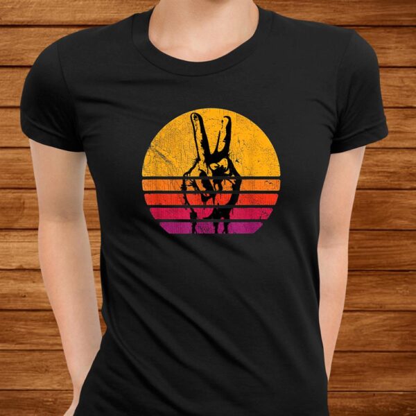 Retro Peace Shirt Love 60s 70s Hippie Inspired Shirt